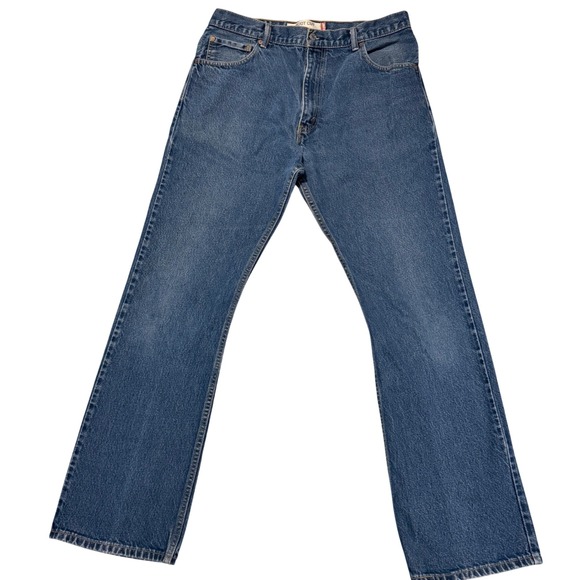 Levi's Other - Levi's 517 Jeans‎ Men 35x33,Tag 36x34 Blue Bootcut Denim Medium Wash Y2k Western